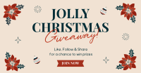 Jolly Christmas Giveaway Facebook ad Image Preview