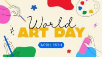 World Art Day Animation Image Preview