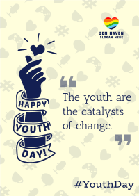 Youth Day Quote Poster Image Preview