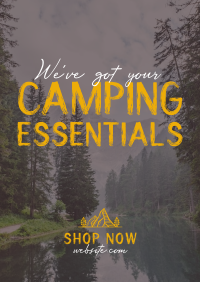 Camping Gear Essentials Flyer Image Preview