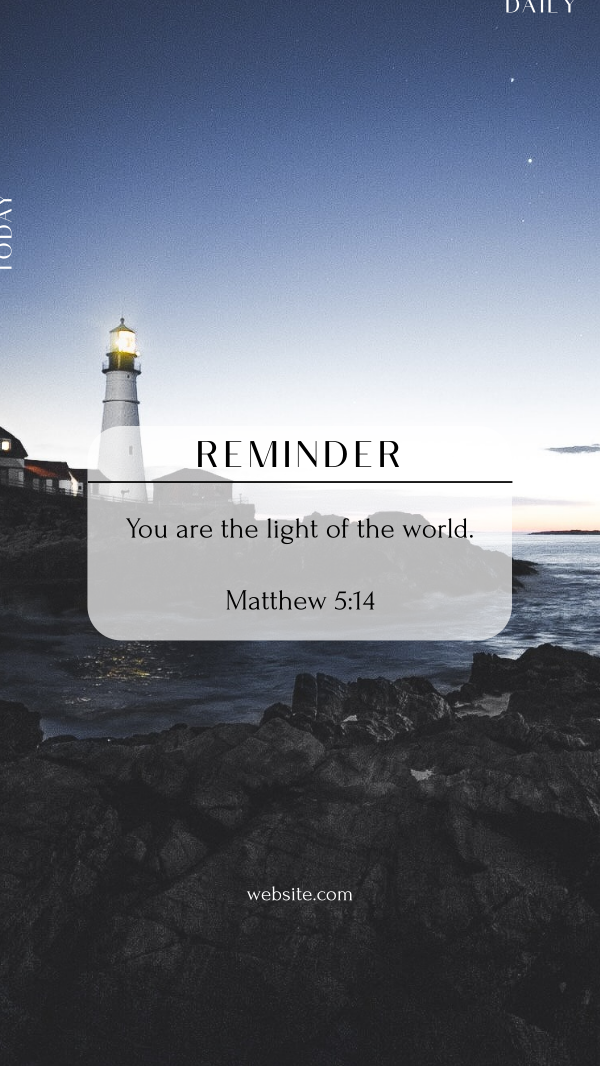 The Lighthouse Instagram Story Design Image Preview