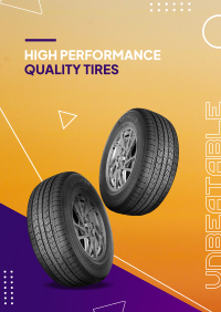 High Quality Tires Poster Image Preview