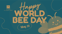 Modern Celebrating World Bee Day Facebook event cover Image Preview