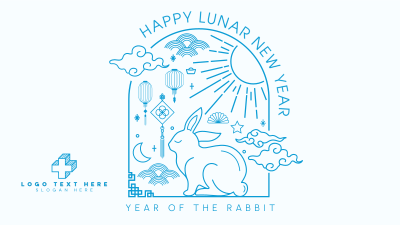 Lunar Rabbit Facebook event cover Image Preview