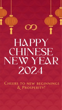 Lantern Chinese New Year Instagram Story Design