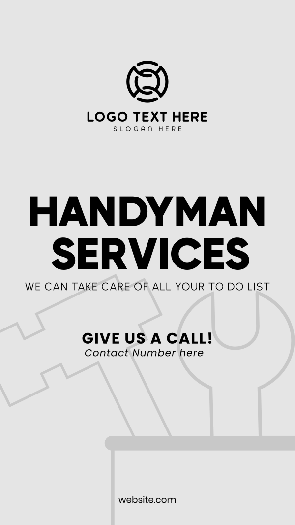 Handyman Professionals Instagram Story Design Image Preview