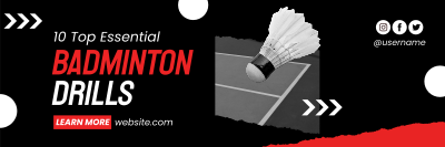 Badminton O’ Clock Twitter header (cover) Image Preview