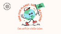 World Environment Day Mascot Facebook event cover Image Preview