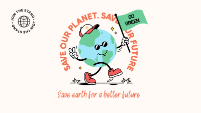 World Environment Day Mascot Facebook event cover Image Preview