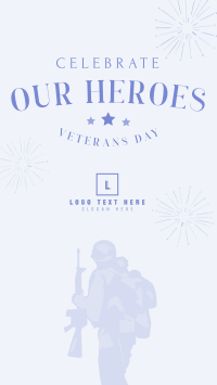 Celebrate Our Heroes YouTube Short Design