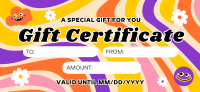 Hippy Era Gift Certificate Image Preview