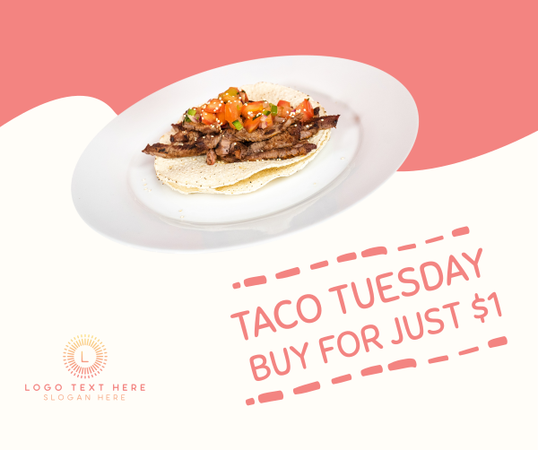Taco Tuesday Doodle Facebook Post Design Image Preview