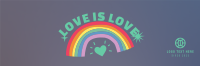 Love Is Love Twitter header (cover) Image Preview