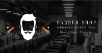 Barbershop Opening Facebook Ad Design
