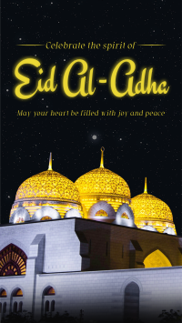 Eid Al Adha Night Instagram reel Image Preview