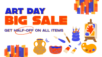 Art Materials Sale Animation Image Preview