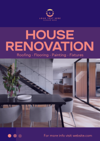 Quality Renovation Service Poster Design