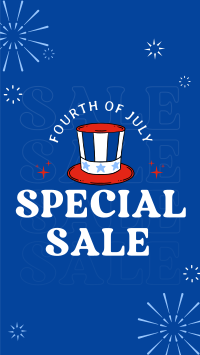 Quirky 4th of July Special Sale Instagram story Image Preview