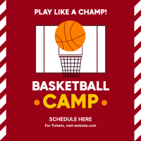 Basketball Camp Instagram post Image Preview