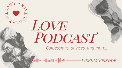 Love Podcast Facebook event cover Image Preview