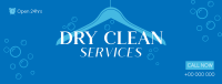 Dry Clean Service Facebook Cover Design