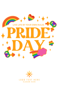 Pride Day Stickers TikTok video Image Preview