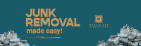Professional Junk Removal Twitter header (cover) Image Preview