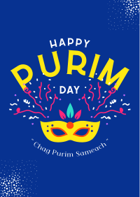 Chag Purim Fest Poster Image Preview