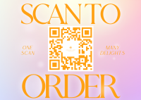 Soft Pop Scan To Order Postcard Design