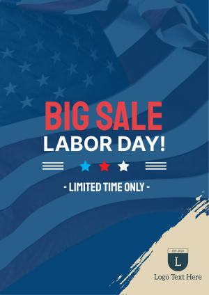 Big Sale Labor Day Flyer