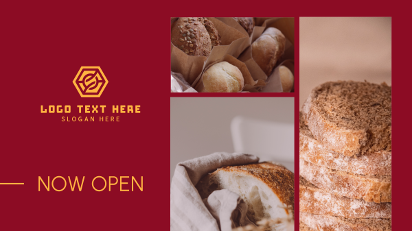 Now Open Bakery Facebook Event Cover Design Image Preview