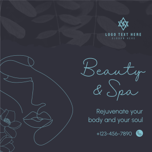 Beauty Spa Booking Instagram post Image Preview