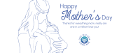 A Mother's Love Facebook Cover Design