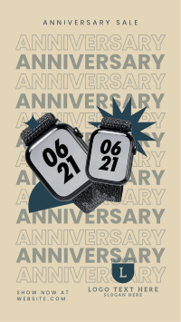 Anniversary Promo TikTok video Image Preview