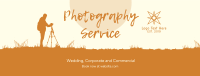 Professional Photographer  Facebook cover Image Preview