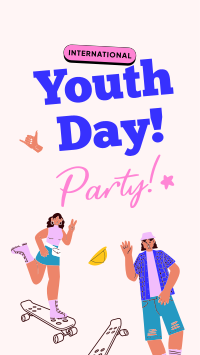 Youth Party Facebook story Image Preview