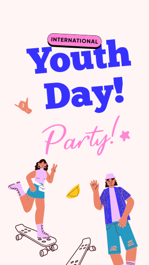 Youth Party Facebook story Image Preview