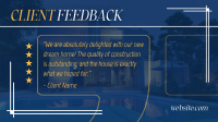 Client Testimonial Construction Video Image Preview