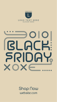 Black Friday Arcade Facebook Story Design