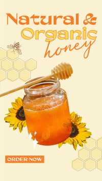 Delicious Organic Pure Honey Video Image Preview