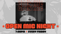 Karaoke Open Mic Animation Preview