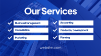 Corporate Services Video Image Preview