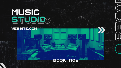 Music Studio Facebook event cover Image Preview