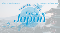 Japan Vlog Facebook event cover Image Preview