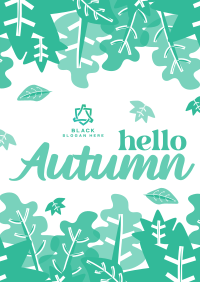 Hello Autumn Flyer Image Preview