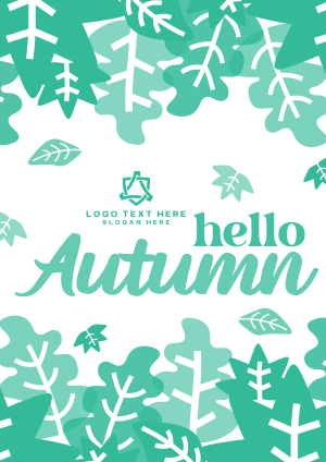 Hello Autumn Flyer Image Preview