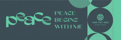 Day of United Nations Peacekeepers Modern Typography Twitter header (cover) Image Preview