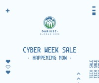 Cyber Week Sale Facebook Post Image Preview
