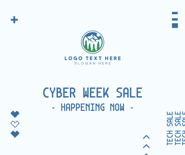 Cyber Week Sale Facebook Post Design Image Preview
