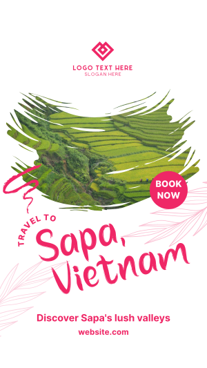 Sapa Vietnam Travel Instagram story Image Preview